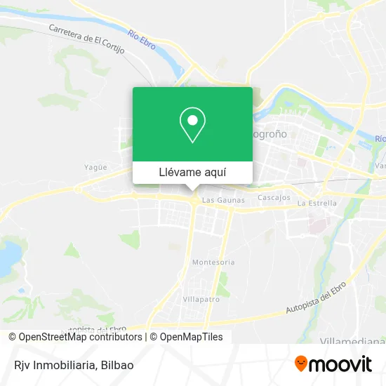 Mapa Rjv Inmobiliaria