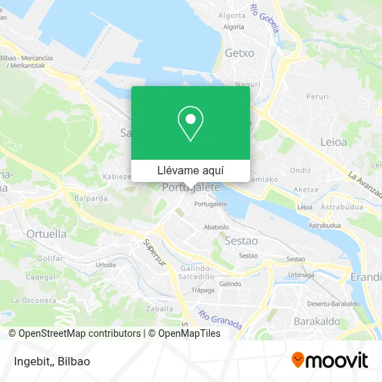 Mapa Ingebit,