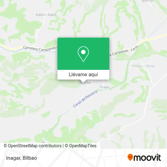 Mapa Inagar