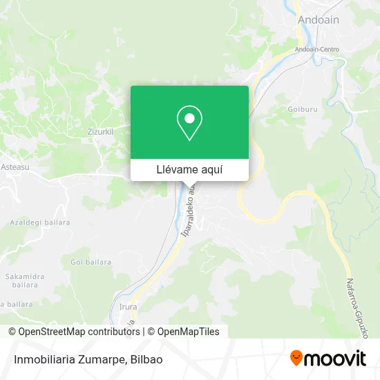 Mapa Inmobiliaria Zumarpe