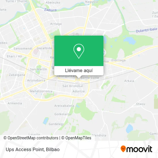 Mapa Ups Access Point
