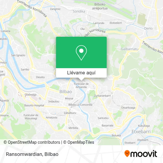 Mapa Ransomwardian