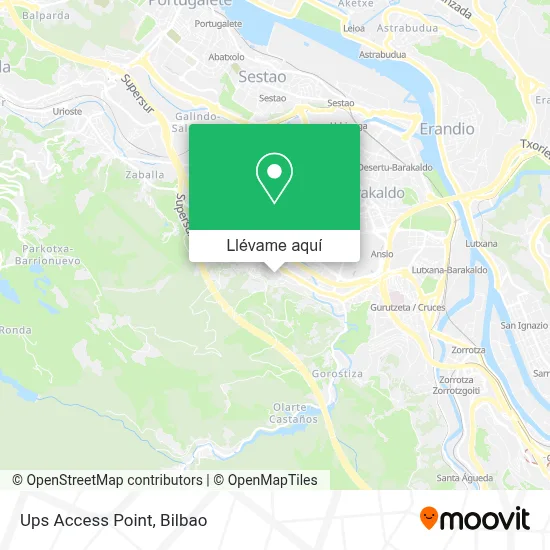 Mapa Ups Access Point