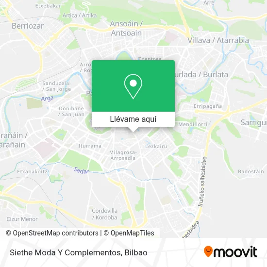 Mapa Siethe Moda Y Complementos