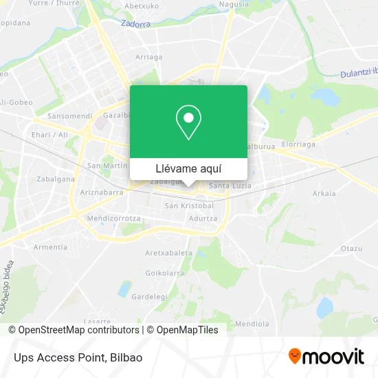 Mapa Ups Access Point