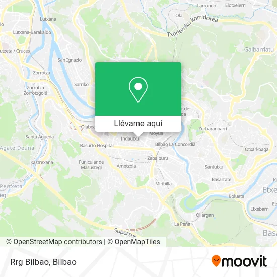 Mapa Rrg Bilbao