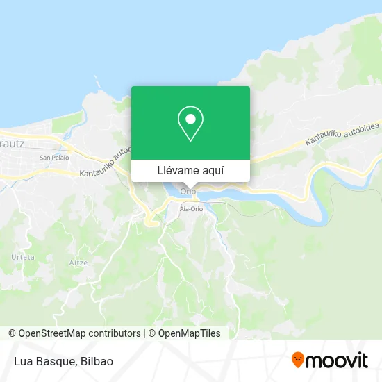 Mapa Lua Basque
