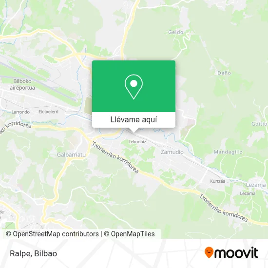 Mapa Ralpe