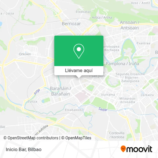 Mapa Inicio Bar