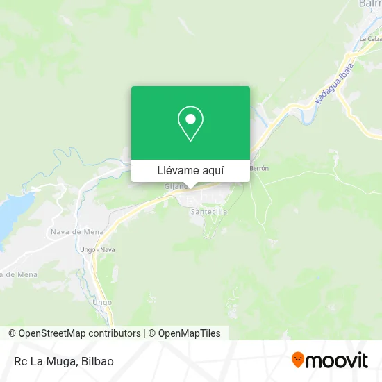 Mapa Rc La Muga