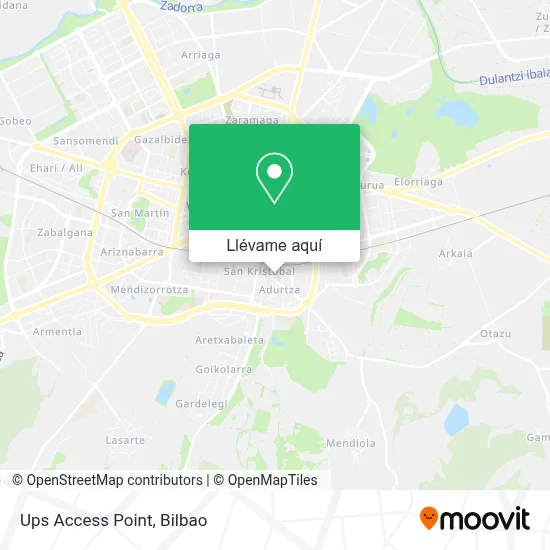 Mapa Ups Access Point