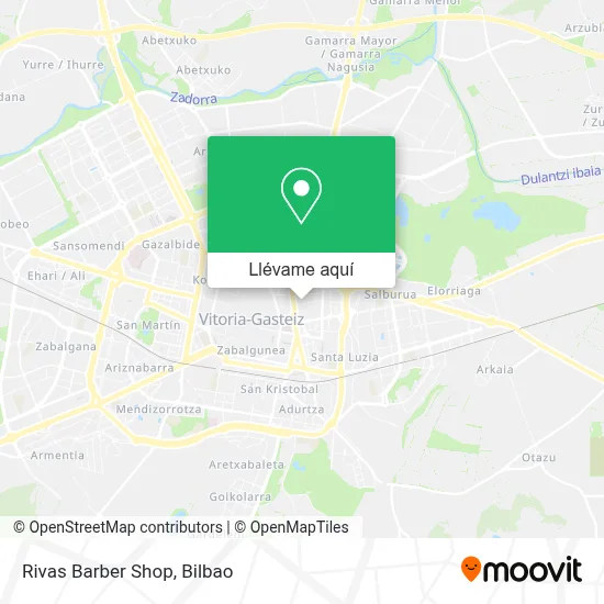 Mapa Rivas Barber Shop
