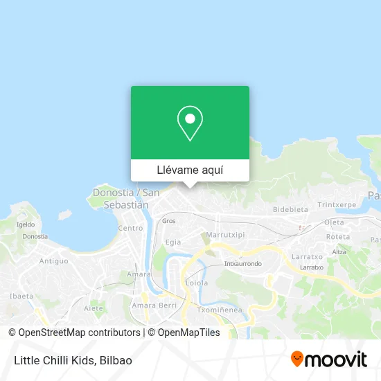 Mapa Little Chilli Kids