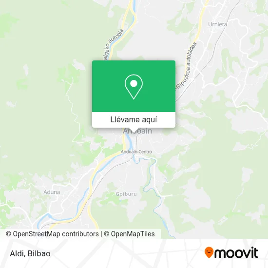 Mapa Aldi