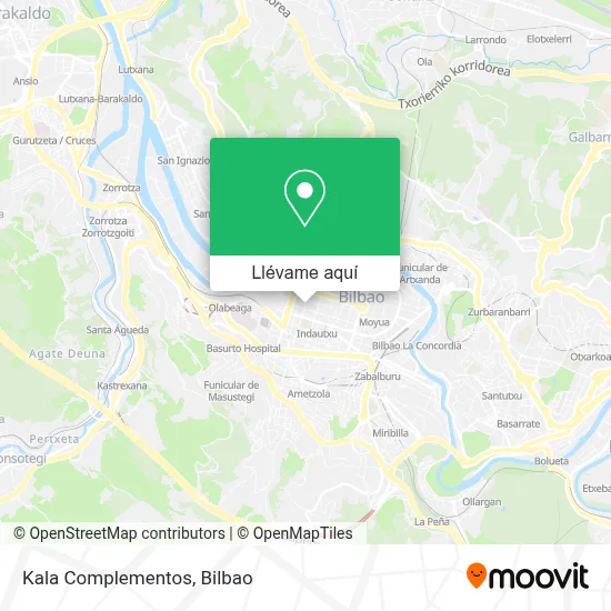 Mapa Kala Complementos