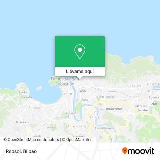Mapa Repsol