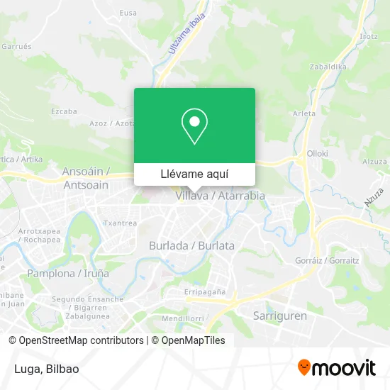 Mapa Luga
