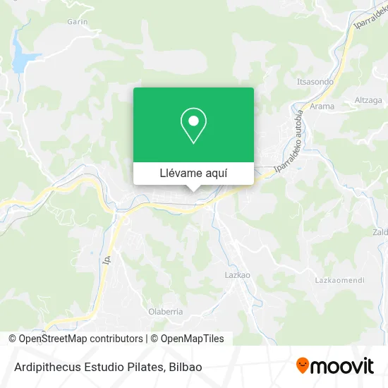 Mapa Ardipithecus Estudio Pilates