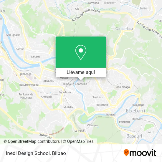 Mapa Inedi Design School