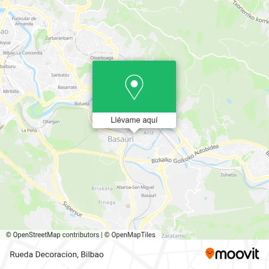 Mapa Rueda Decoracion