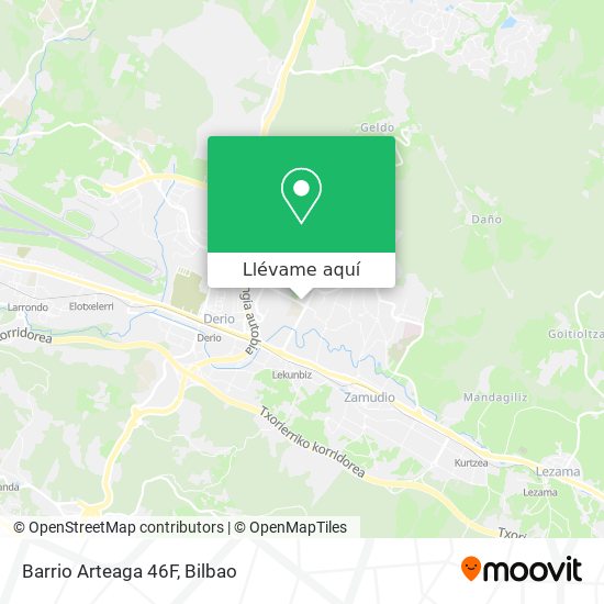 Mapa Barrio Arteaga 46F