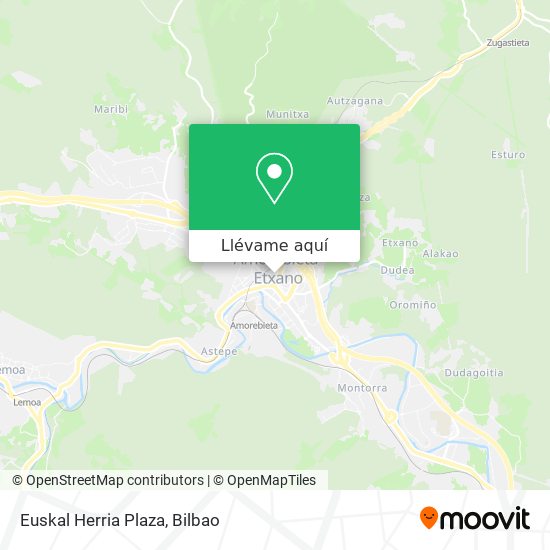 Mapa Euskal Herria Plaza