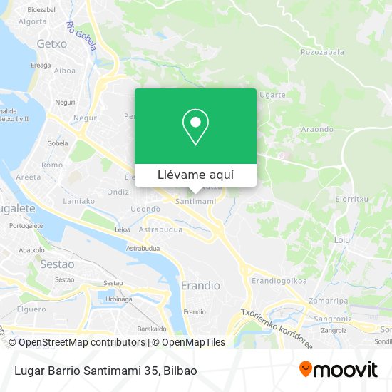 Mapa Lugar Barrio Santimami 35