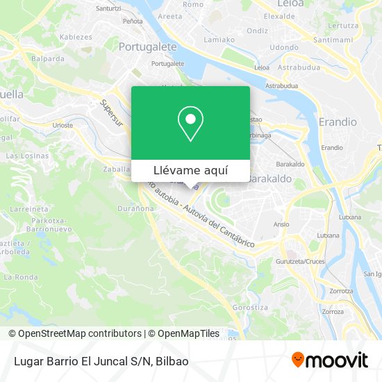 Mapa Lugar Barrio El Juncal S/N