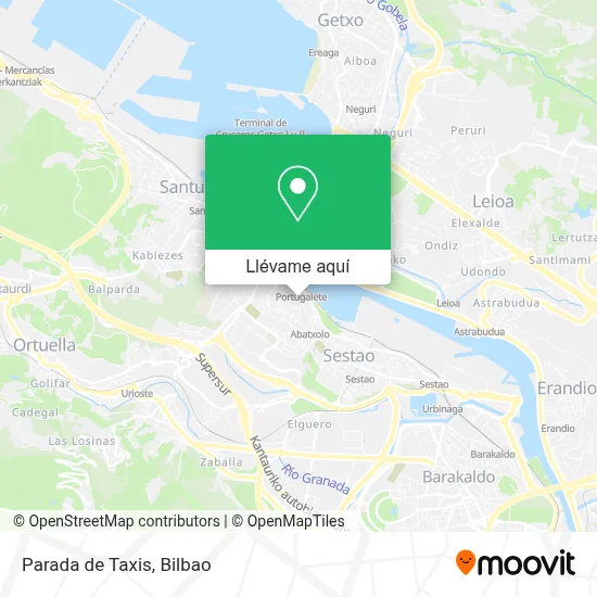Mapa Parada de Taxis