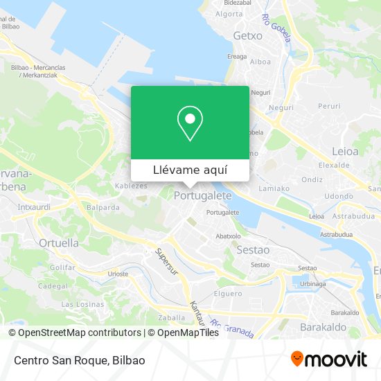 Mapa Centro San Roque