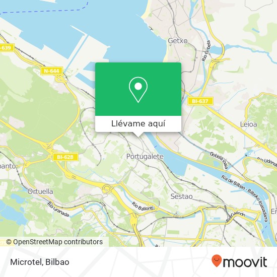Mapa Microtel