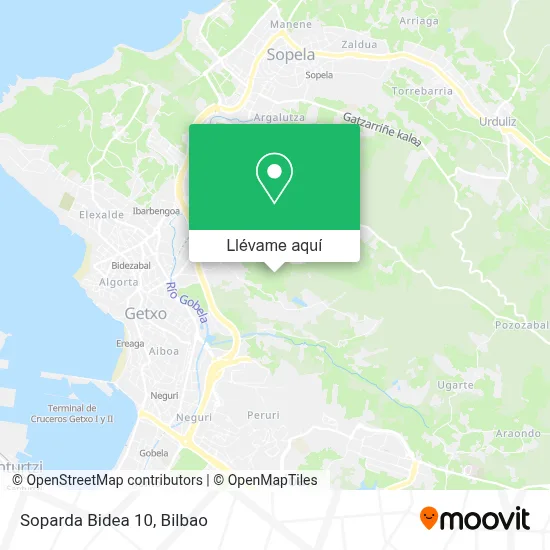 Mapa Soparda Bidea 10