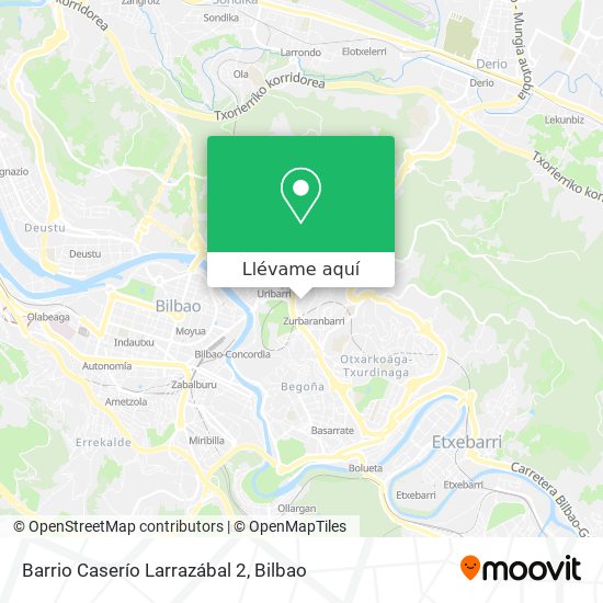 Mapa Barrio Caserío Larrazábal 2