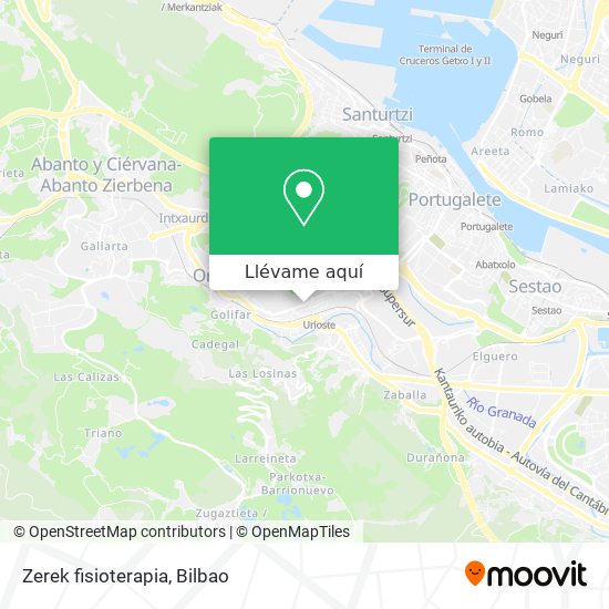 Mapa Zerek fisioterapia