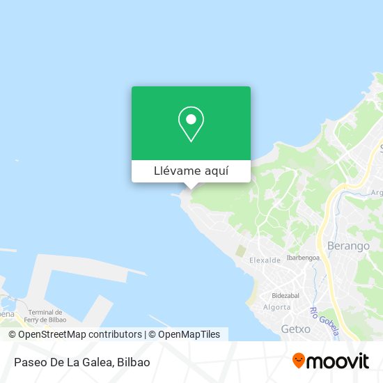 Mapa Paseo De La Galea