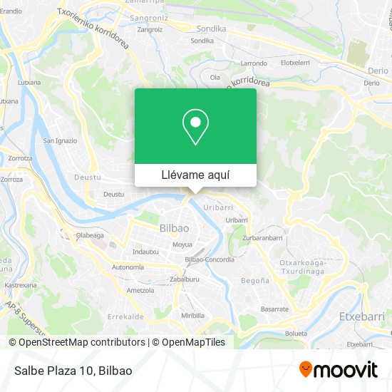 Mapa Salbe Plaza 10