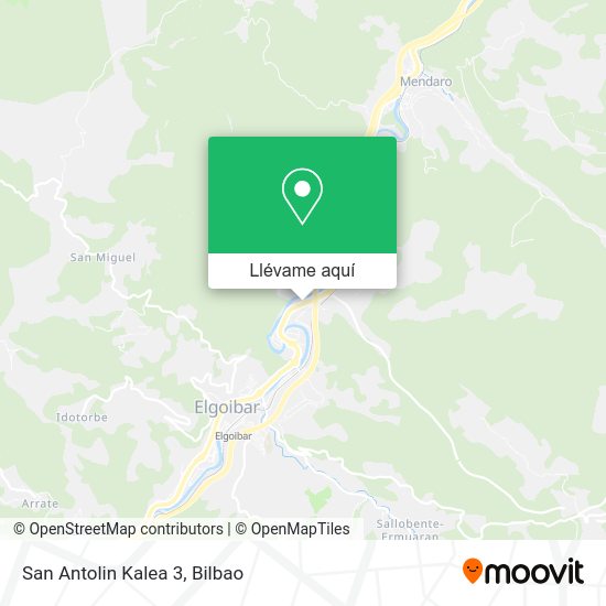 Mapa San Antolin Kalea 3