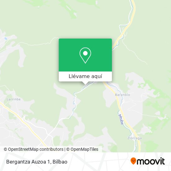 Mapa Bergantza Auzoa 1
