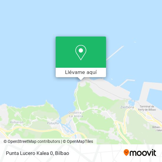 Mapa Punta Lucero Kalea 0