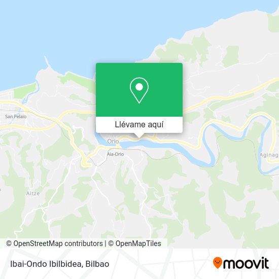 Mapa Ibai-Ondo Ibilbidea
