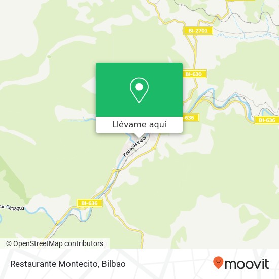 Mapa Restaurante Montecito, Calle Martín Mendia, 21 48800 Balmaseda