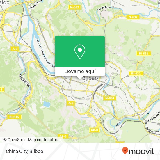 Mapa China City, Calle Licenciado Poza, 34 48011 Bilbao