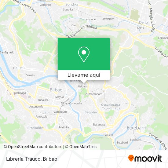 Mapa Librería Trauco