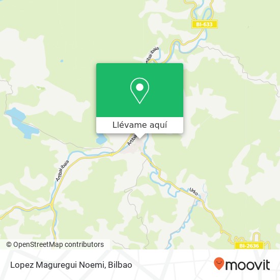 Mapa Lopez Maguregui Noemi, Artibai kalea, 26 48270 Markina-Xemein