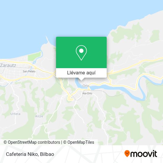 Mapa Cafeteria Niko