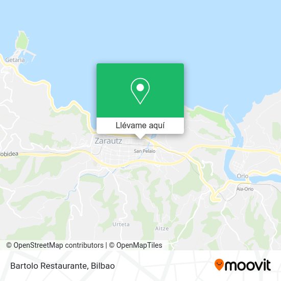 Mapa Bartolo Restaurante