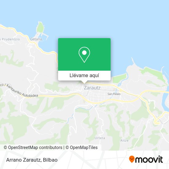 Mapa Arrano Zarautz