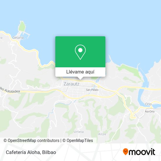 Mapa Cafetería Aloha