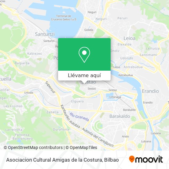 Mapa Asociacion Cultural Amigas de la Costura