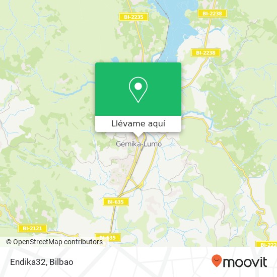 Mapa Endika32, Barrenkalea, 13 48300 Gernika-Lumo